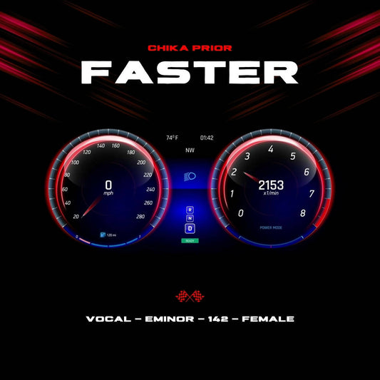 Faster - 142 BPM - E Minor - Female