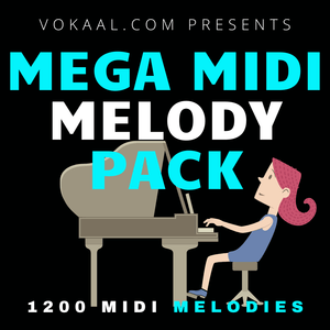 1200 MIDI Melodies! - Vokaal